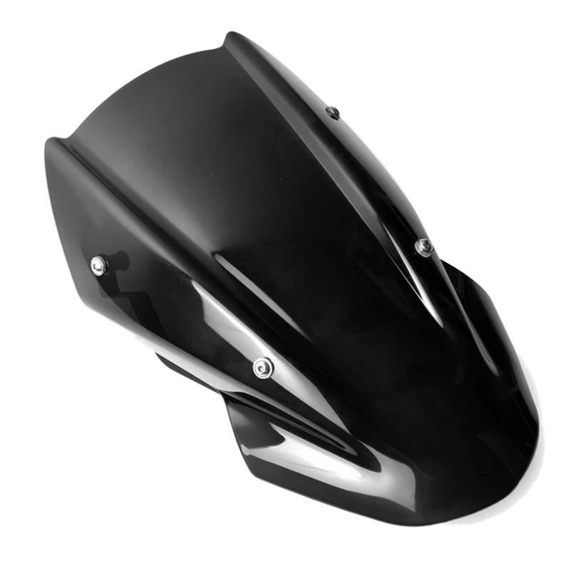 Мотоцикл двойной ветровой экран лобовое стекло кронштейн для Kawasaki Z650 Z 650 2017 2018