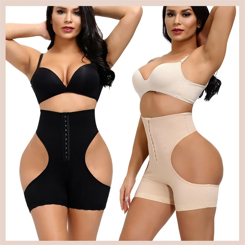 

Shapewear for Women Tummy Control Shorts High Waist Panty Mid Thigh Body Shaper Bodysuit Shaping Lady Leggings Fitness Workout