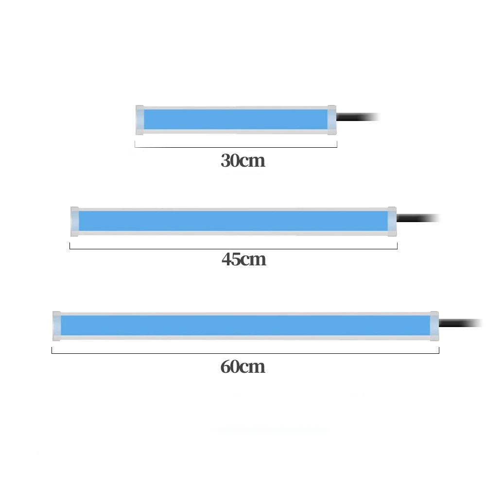 

2pcs Car Led Daytime Running Light Strips Waterproof Auto Headlight Flowing Turn Signal Decorative Lamp 12v Flame Retardant