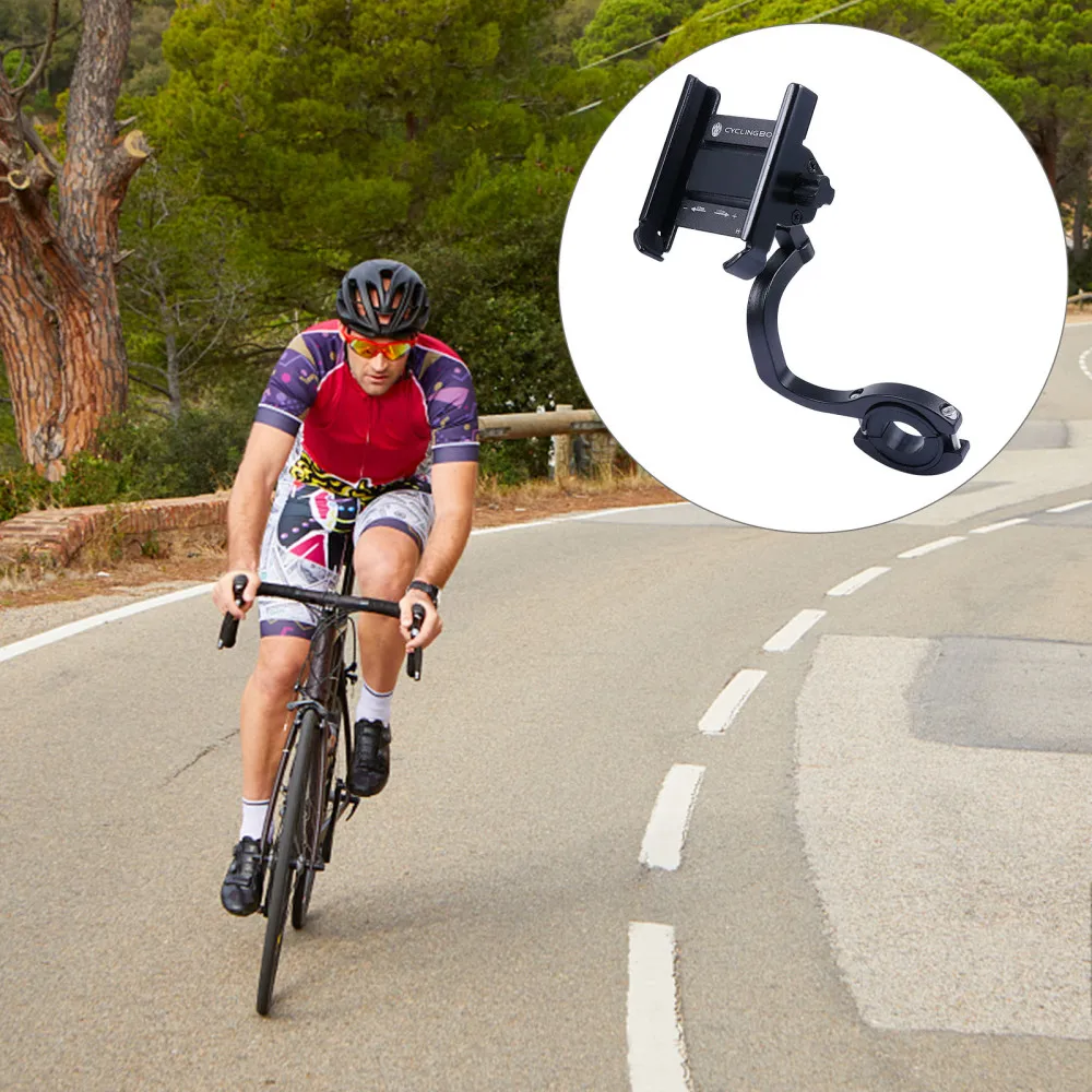

Aluminium Alloy Bike Mobile Phone Bracket Durable Bike Mobile Phone Holder