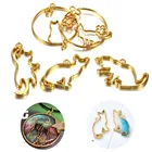 5 шт.компл. ручная работа озорная кошка без рисунка искусственная Смола аксессуары для изготовления ювелирных изделий Литые изделия