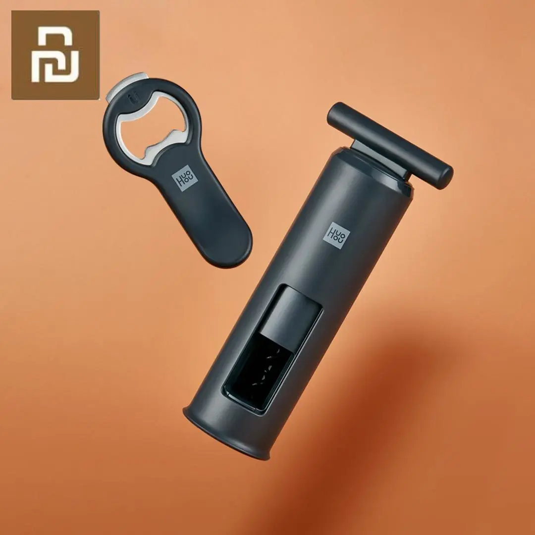 Открывалка Xiaomi Huohou из нержавеющей стали автоматическая Магнитная открывашка для