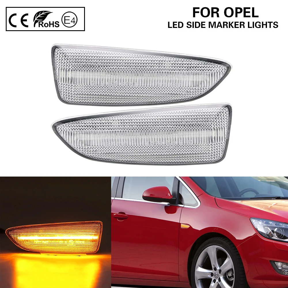 2 шт. светодиодный боковой габаритный фонарь Поворотная сигнальная лампа ясно