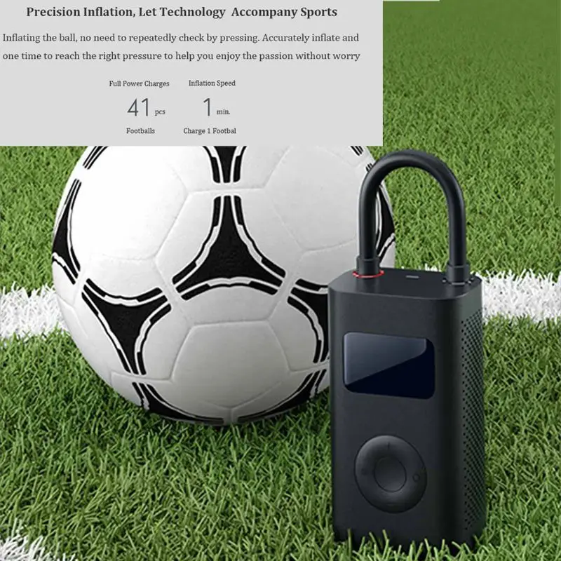 

Smart Digital Electric Inflator Pump LED Air Inflator Tire Pressure Tester Pump Q1FF