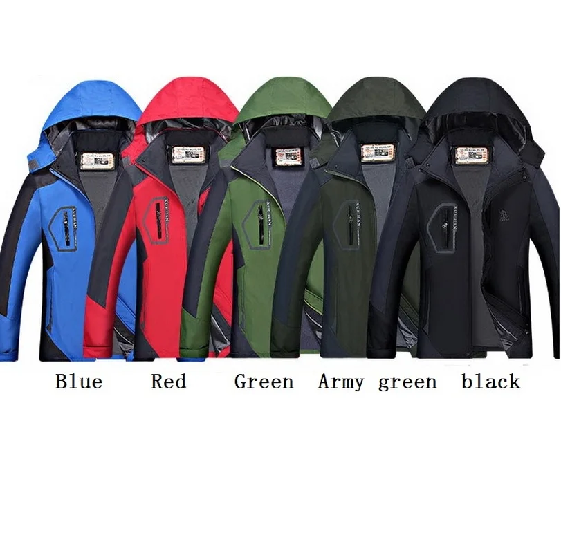 ZOGAA Горячая Мужская зимняя внутренняя флисовая водонепроницаемая куртка для