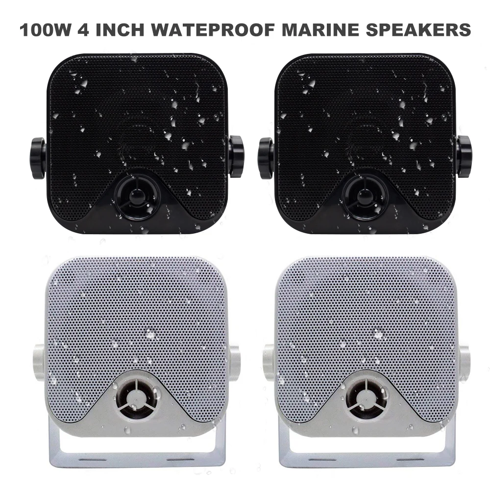 

Водонепроницаемый морской динамик IP66, 100 Вт, 4 дюйма