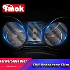 Защитная пленка для экрана автомобильного центрального навигационного прибора Mercedes Benz A C E S G GLC GLA Class W177 W205 W213 G463 X253 X156