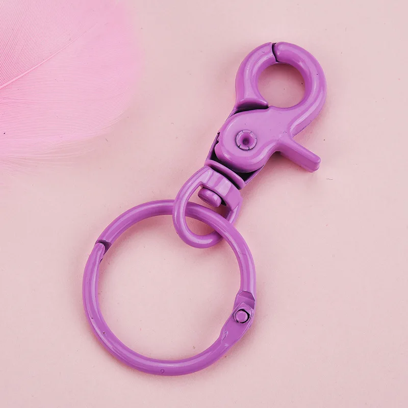 Застежка карабин цветная краска брелок сделай сам ювелирные аксессуары спрей