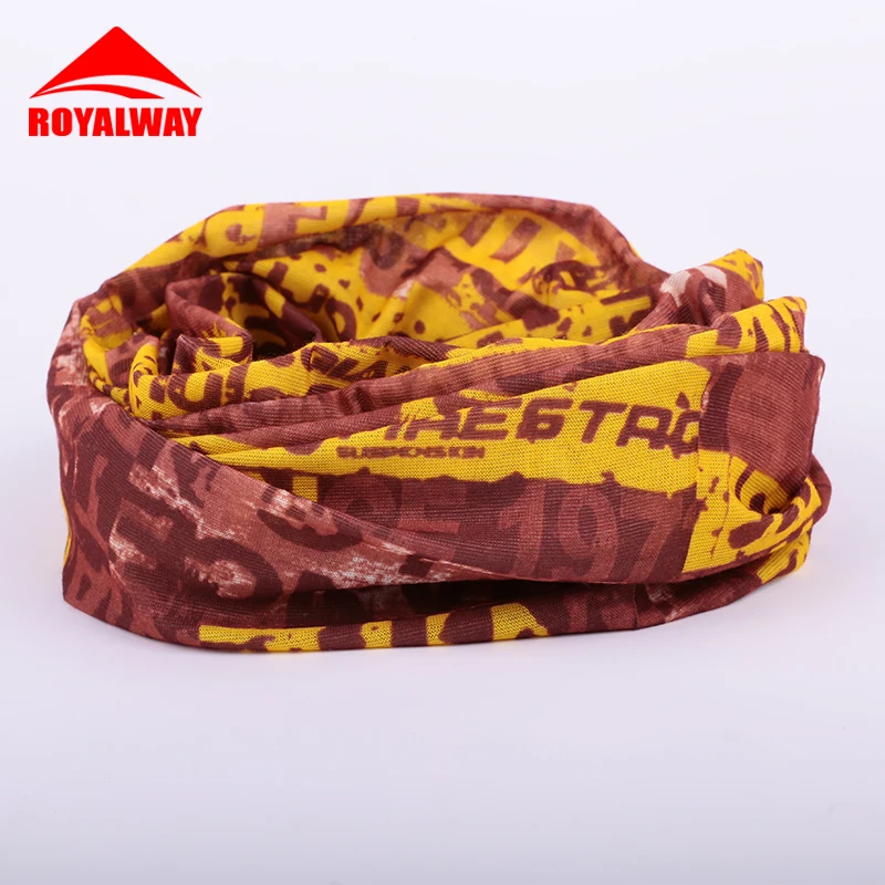 Уличные мужские и женские шарфы ROYALWAY маскированное полотенце для велоспорта