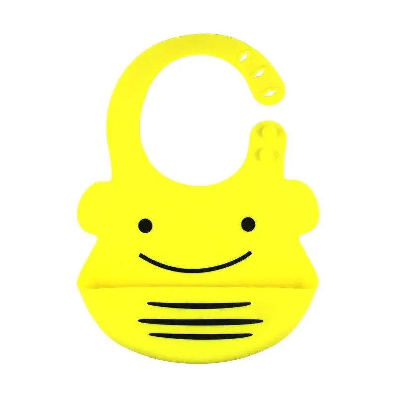 

Silicone Baby Bibs Waterproof Feeding Baby Saliva Towel Newborn Cartoon Aprons Baby Bibs Adjustable Burp Cloths Bandana