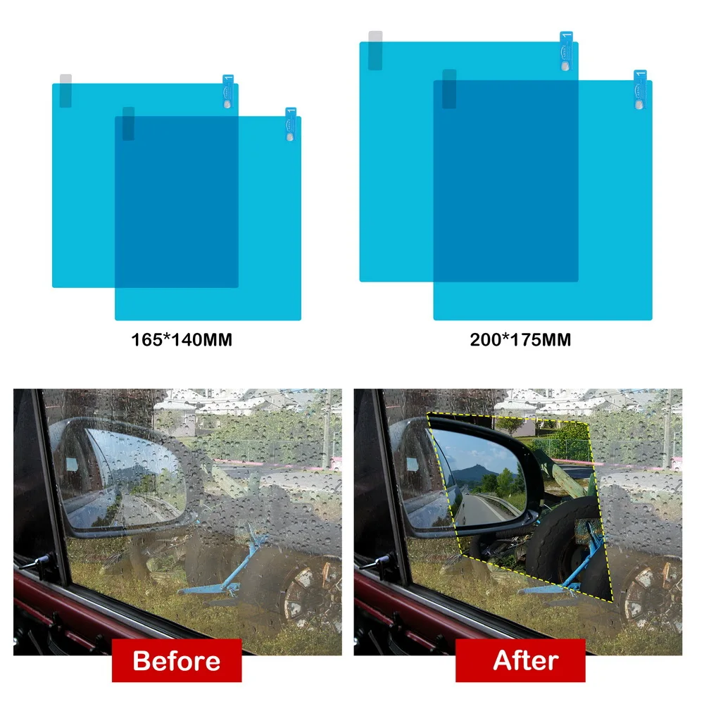 FORAUTO боковое окно автомобиля и зеркальная защитная пленка прозрачная