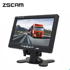 ZSCAM Mini Digital 1024*600 7-дюймовый ЖК-монитор CCTV камера наблюдения AHDаналоговый монитор безопасности IPS для видеокамеры