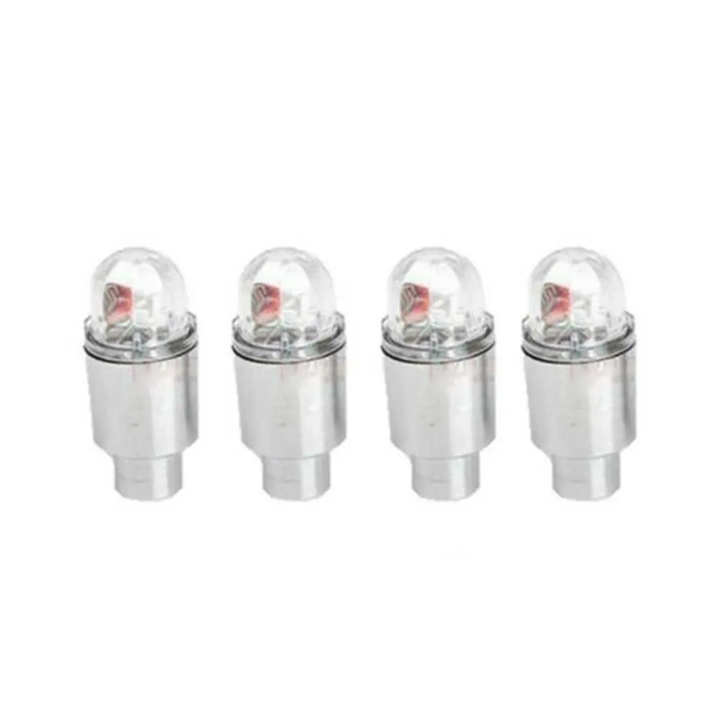 

4 шт., колпачки для светодиодной подсветильник Ки автомобильных шин