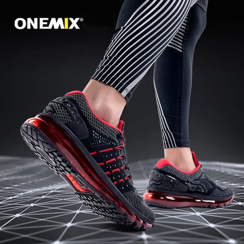 Мужские кроссовки для бега ONEMIX дышащие на воздушной подушке Спортивная