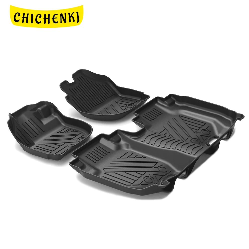 

For Honda Vezel HR-V 2013-2020 Car Floor Mats All-Weather TPE Foot Mats Odorless Pad Waterproof Tray Mat Interior Accessories