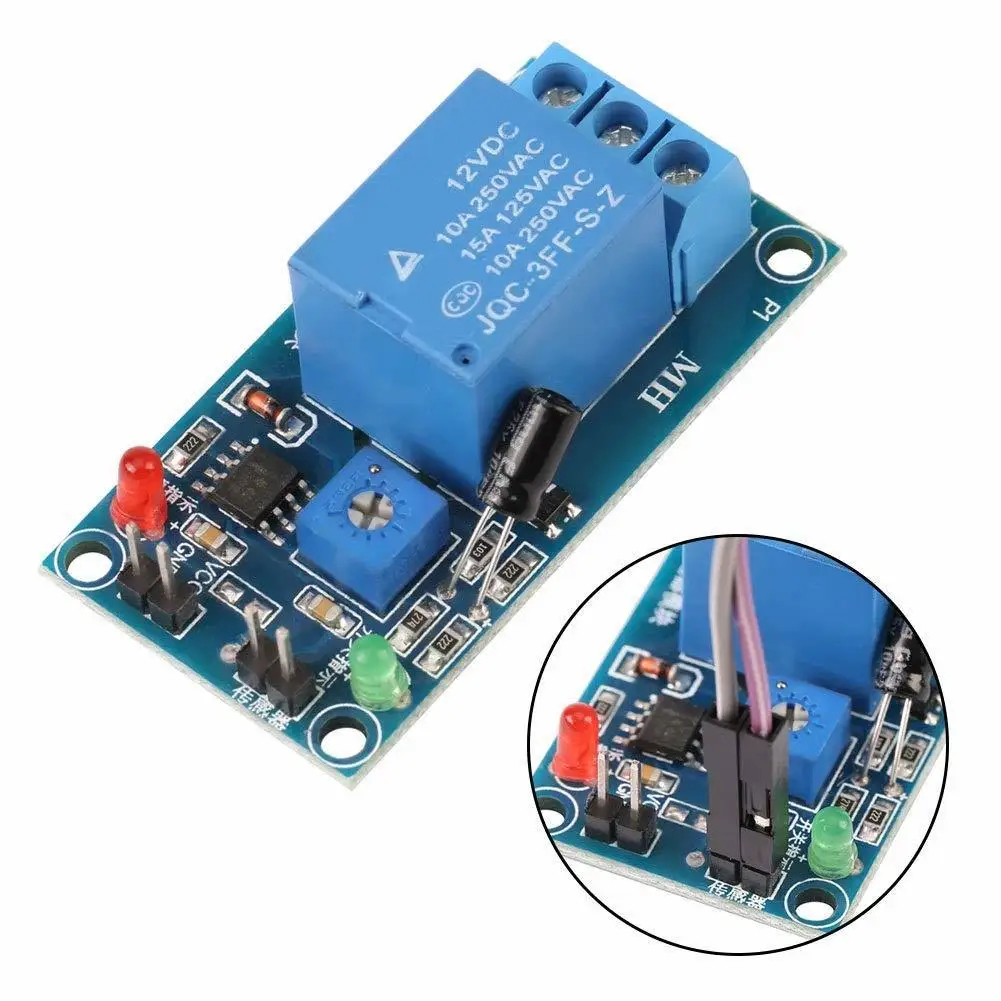 Датчик влажности почвы 12 В постоянного тока релейный модуль управления