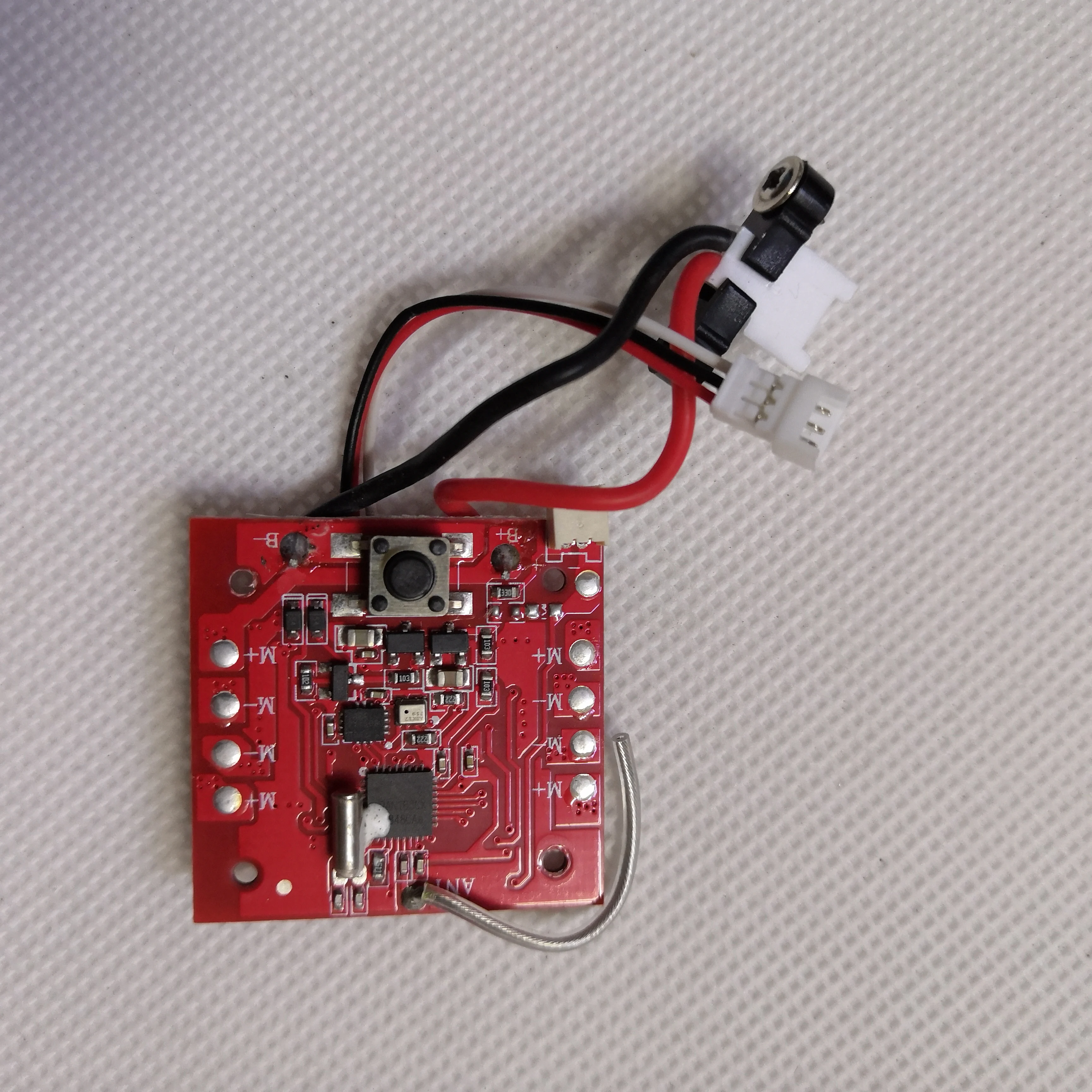 KY601S PCB плата приемника часть схема для 4CH 6-осевой Радиоуправляемый вертолет Quadcopter