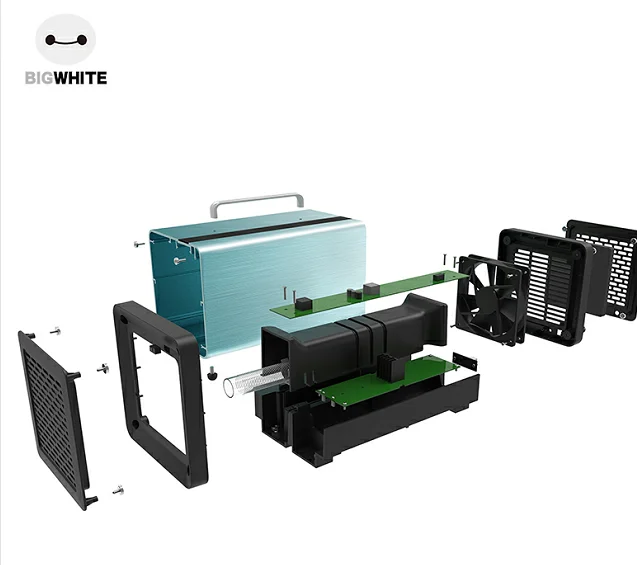 Одобрено CE Портативный Озоновый аппарат для комнат офисов отелей контроль