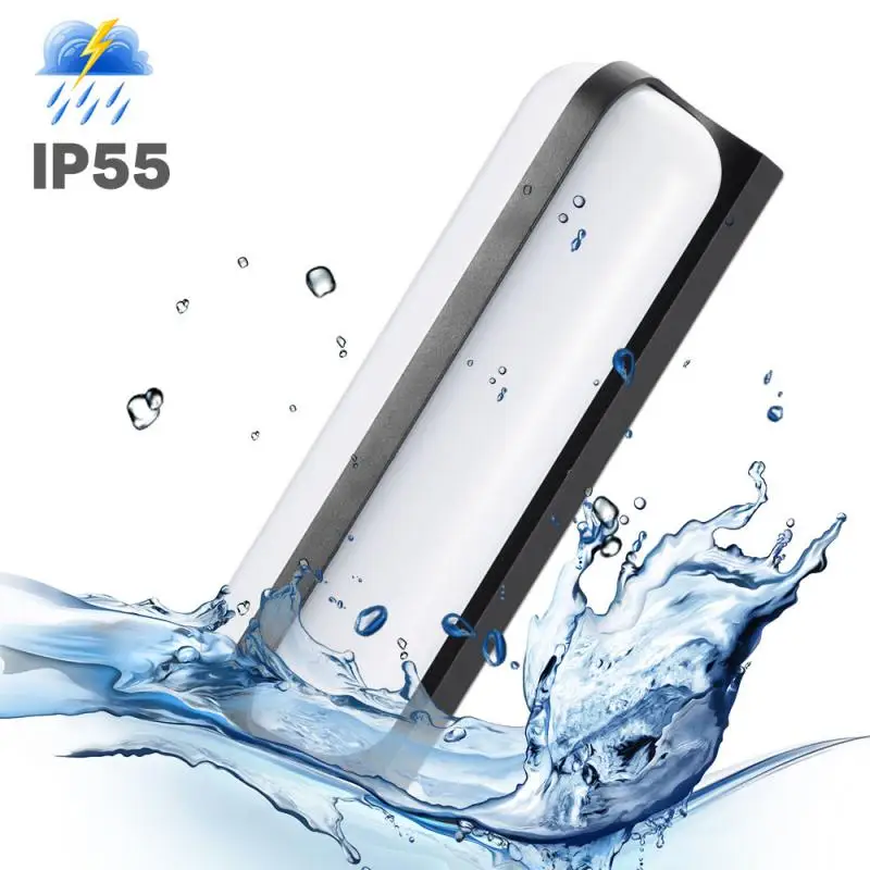 Современный простой светодиодный настенный светильник Алюминий открытый