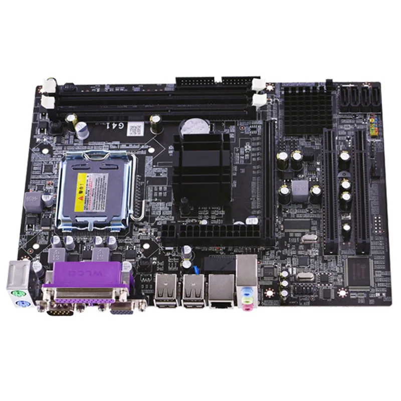 G41 компьютерная настольная ПК материнская плата LGA 771 Поддержка DDR3