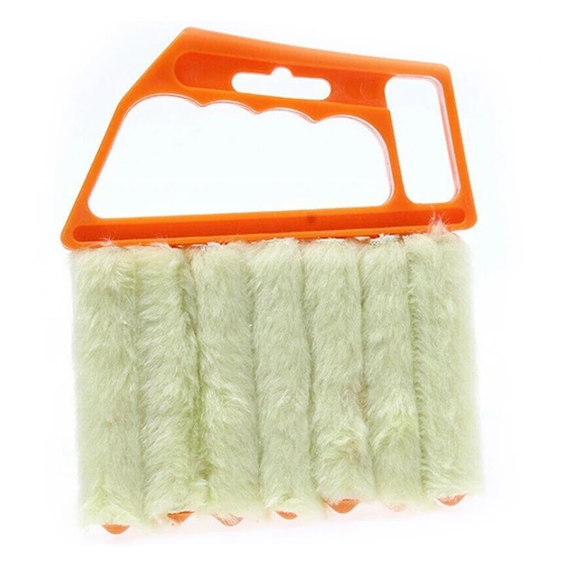 

Blind Cleaning Tool Mini Hand-Held Dirt Cleaning Venetian Blind Brush Window Air Conditioner Duster VJ-Drop