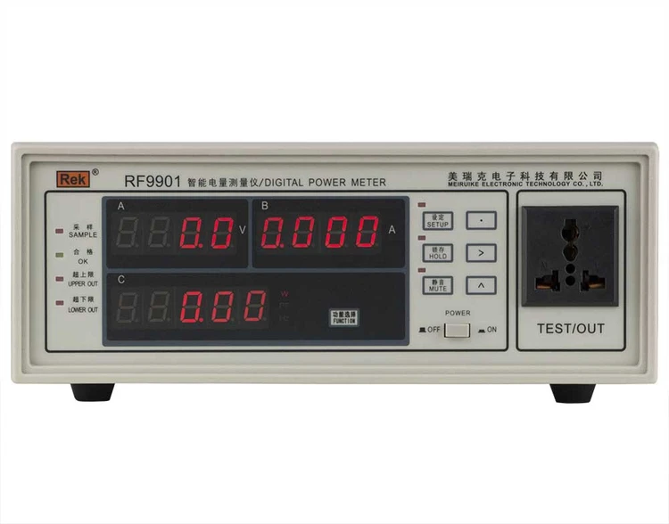 

RF9901 digital power meter electrongics power meter Intelligent power tester max voltage range 300V Max current range 20A