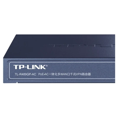 TP-LINK R489GP PoE · AC Комплексная WAN Порты и разъёмы гигабитный маршрутизатор VPN 1 * + 3 порт