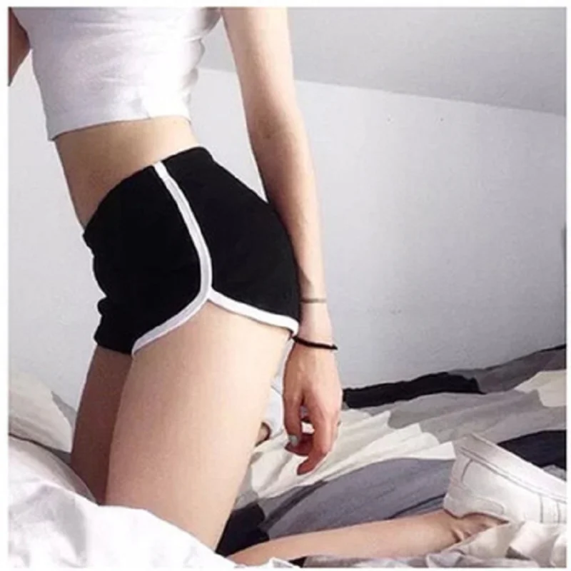 

Summer 14 Color Women's Seamless Yoga Shorts Gym Running Workout Shorts Casual Fitness Jogging Short Quick Dry Leggings Shorts