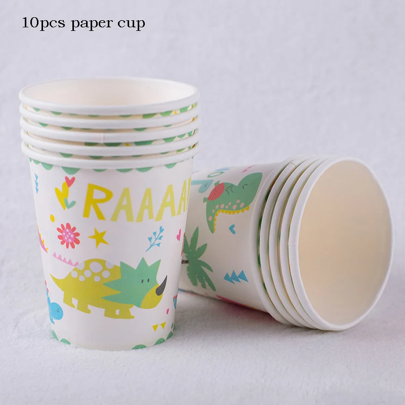 Динозавр вечерние поставки динозавр бумажный шарик гирлянда для детей День