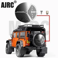 rc car stainless steel spare tires cover for 110 rc rock crawler traxxas trx 4 bronco defender trx 6 g63 axial scx10 90046