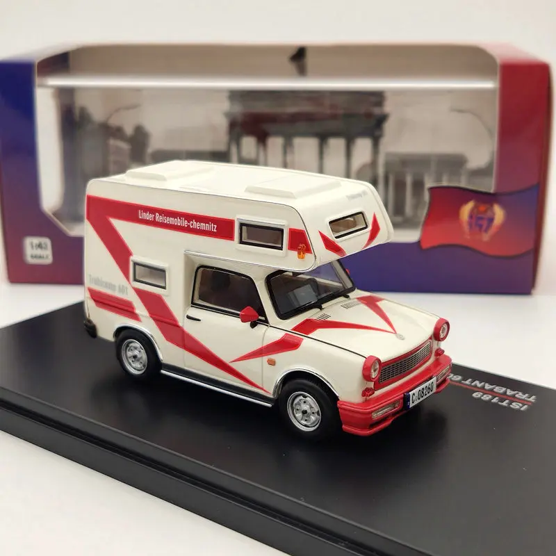 IST 1/43 для Trabant 601 1980 Wohnmobil белый IST189 литьё под давлением модельных Ограниченная