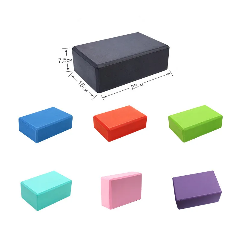 

Exercise Fitness EVA Gym Training Yoga Blocks Foam Bolster Pillow Cushion