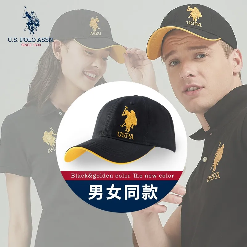 США Polo Assn.2021 новые парные бейсболки модные стандартные хлопковые регулируемые