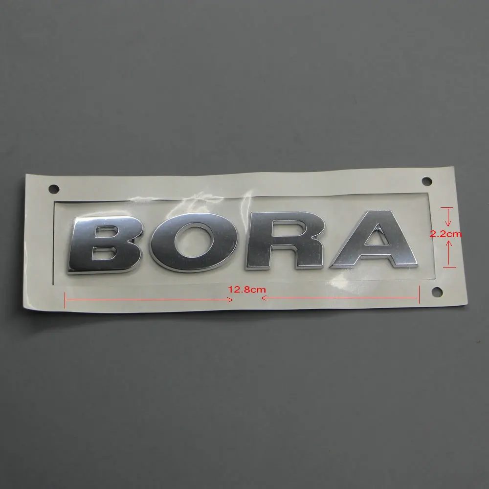 Наклеить на багажное отделение Bora надпись BORA стикеры автомобильные Логотипы
