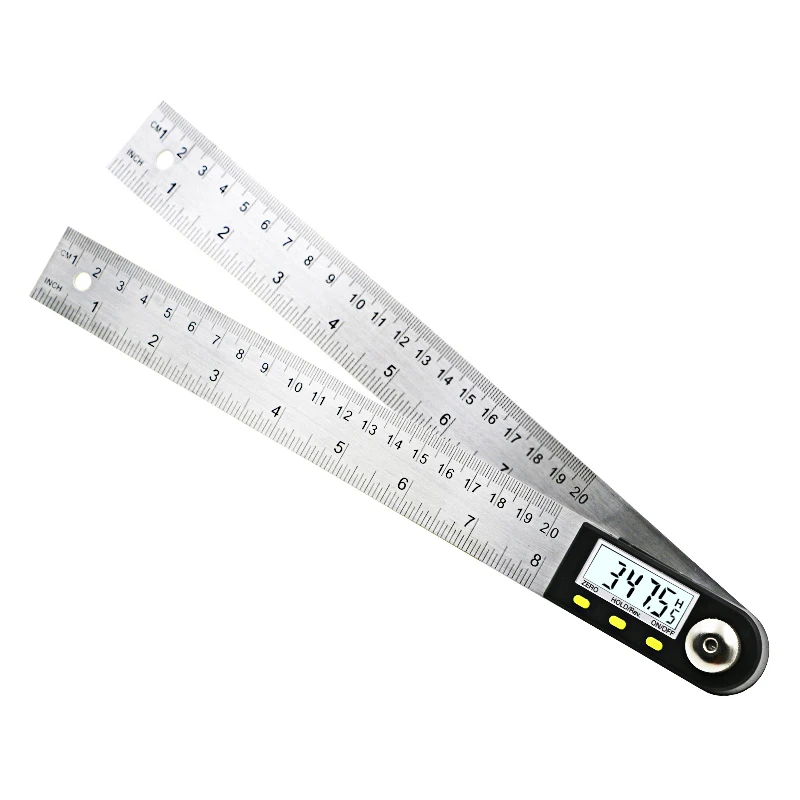 200mm Digital protractor Meter Angle ruler Finder Stainless Steel 360 degree Goniometer Inclinometer Measuring Tool | Инструменты