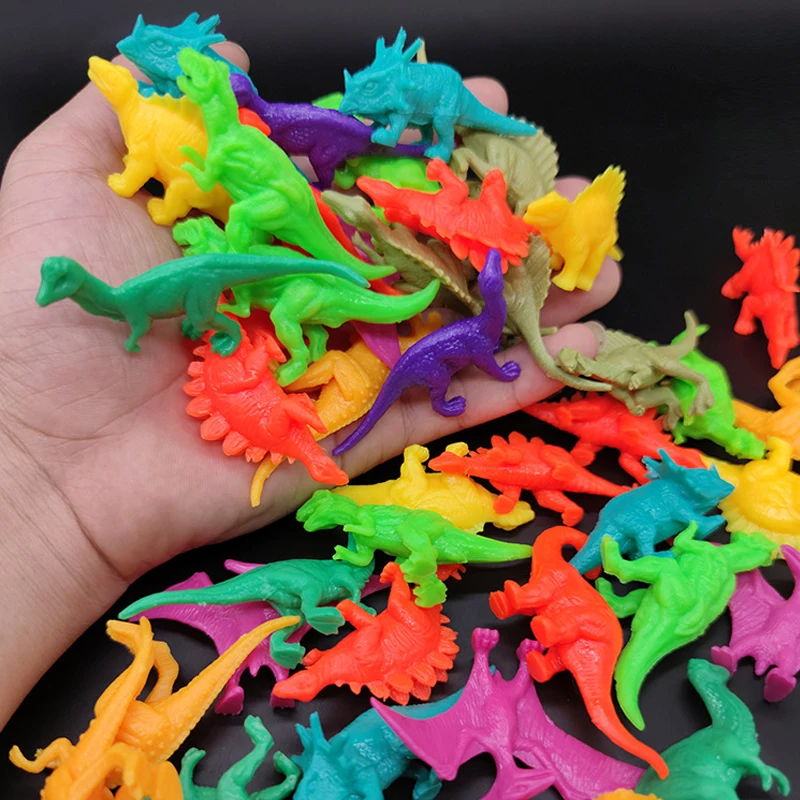 

10pcs/set Mini Animals Dinosaur Simulation Toy Solid Dinosaur Model Action Figures Classic Ancient Collection For Boys Gift