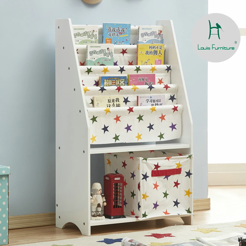 

Детская книжная полка для картин, холщовая полка для обучения, школьная полка для хранения, демонстрационная полка для детского сада, игрушечная полка
