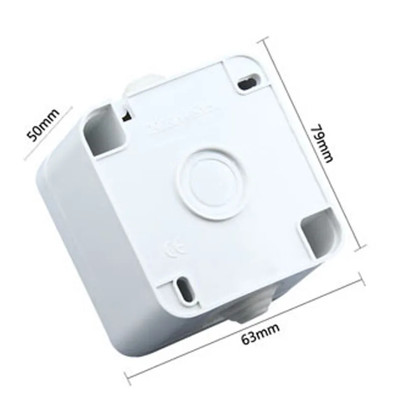 Белый (Германия) 16A Водонепроницаемый анти-УФ поверхностного монтажа Мощность