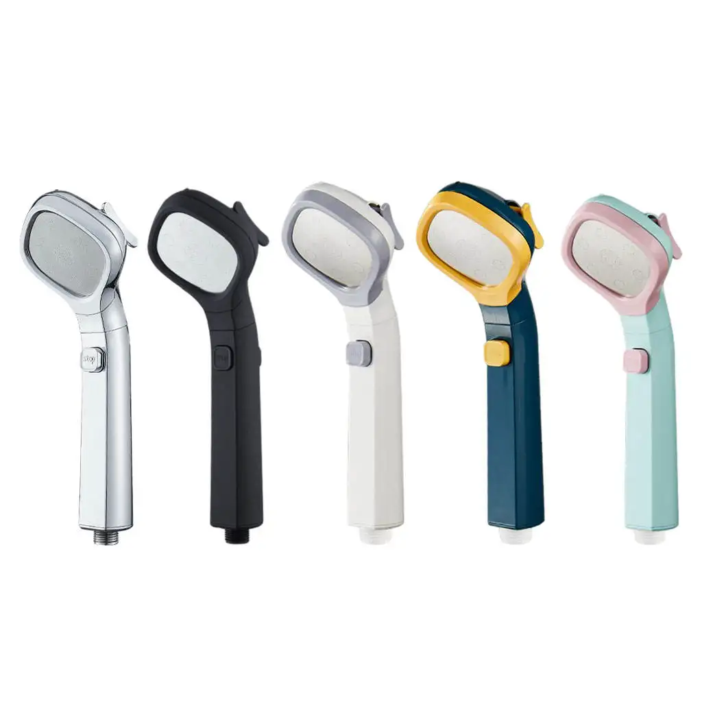 

Portable Sprayer Head Modern Showerhead Replacement Durable Rust-Proof Water Saving for Supplies Hair Wash SPA Home Spray Gun