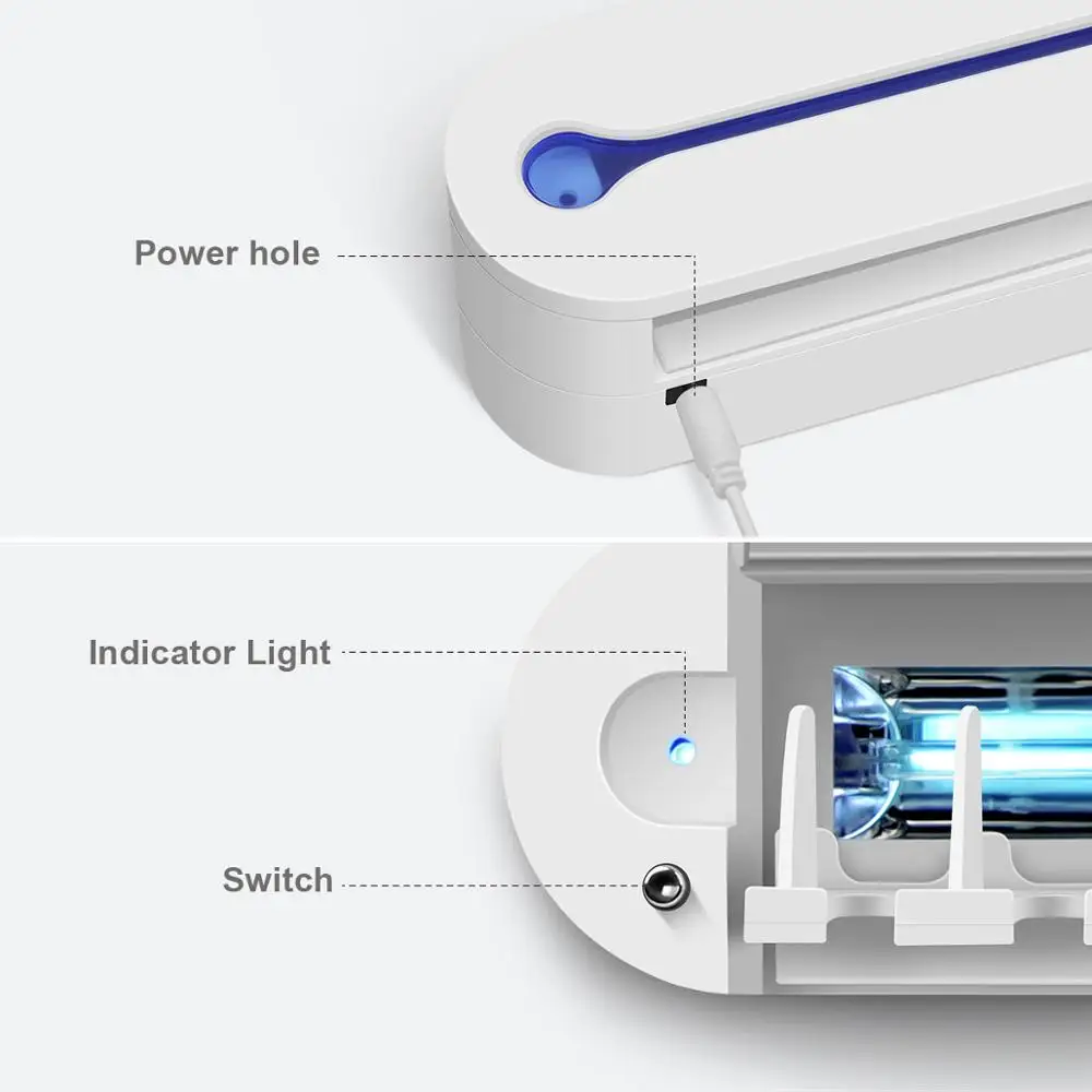 Домашний Автоматический Дозатор зубной пасты соковыжималка 2W UV светильник