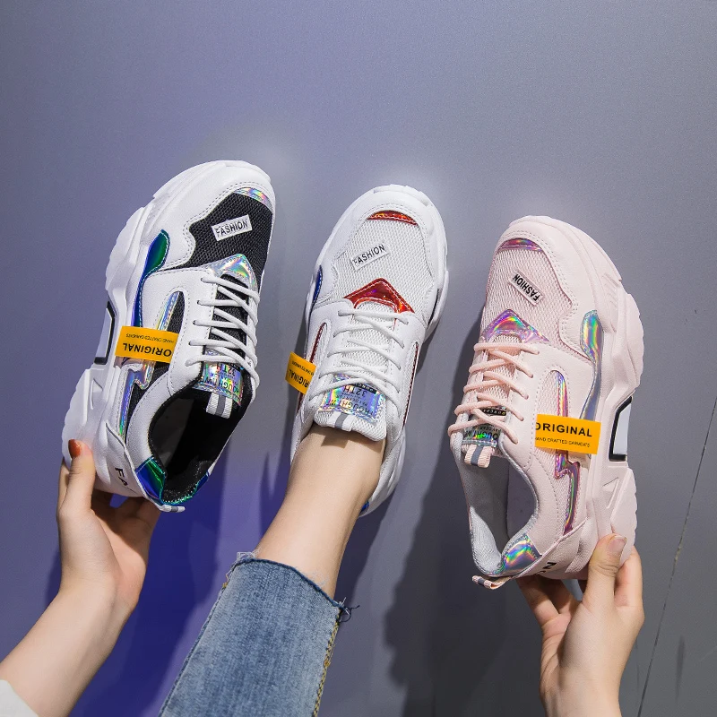 

Leishen 2020 Women Shoes New Sneakers Fashion Casual Camfortable Women Vulcanize Shoes Flat Platform Footwear Femme