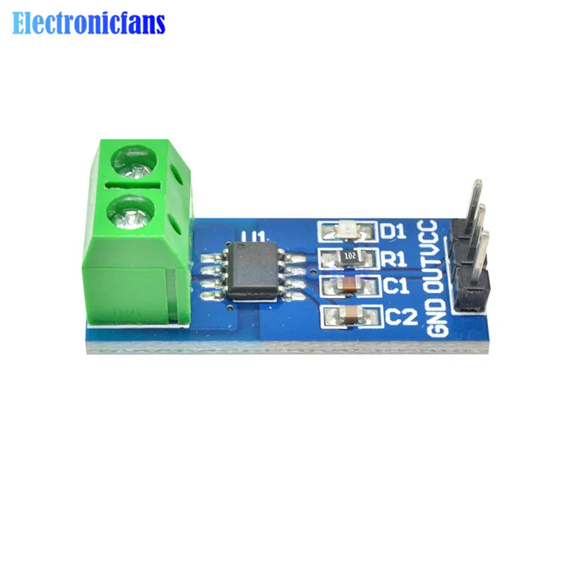 Новый сенсорный модуль ACS712 для модуля Arduino дизайн 5A Диапазон тока|sensor module|acs712