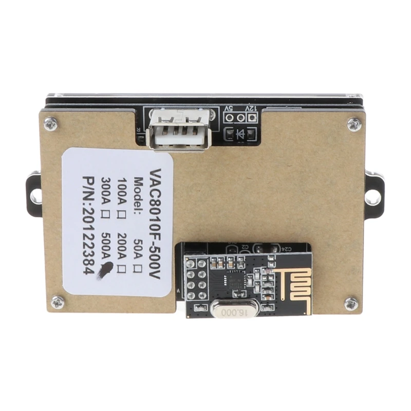 

80V/500V 100A/200A/300A/500A Wireless Voltage Meter Ammeter Battery Coulometer Y5JA