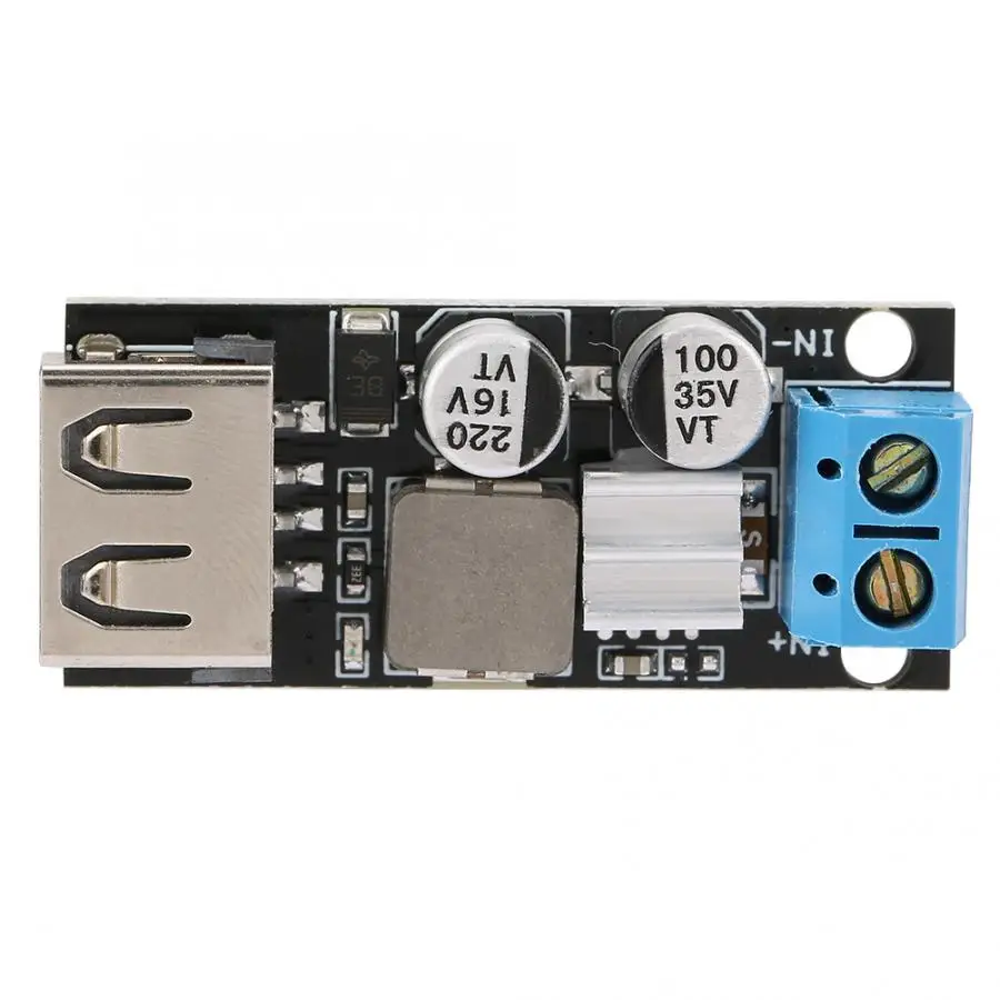 Внешний источник питания понижающий модуль источника 12 В 24 6 32 в 5 быстрая зарядка