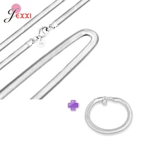 fashion women men bracelet necklace set 925 sterling silver necklace party accessories jewelry bracelet birthday gift