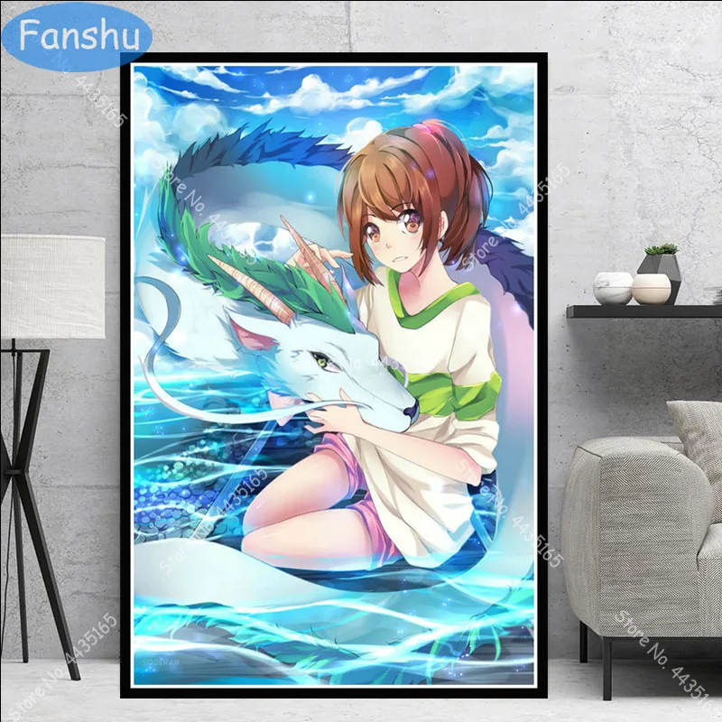 Плакат новинка картина из фильма Унесенные призраками настенное искусство Хаяо