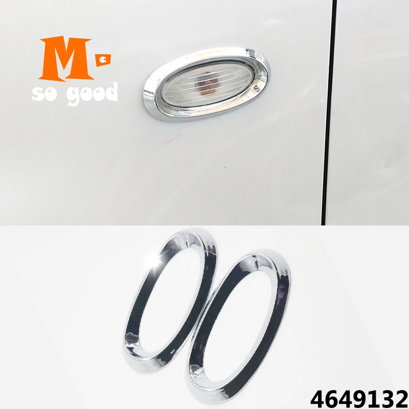 ABS хром для Nissan Cube Juke Leaf Note микро марш боковой свет Поворотная сигнальная лампа