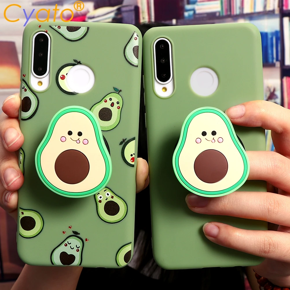 Чехол подставка из ТПУ для Huawei P40 P30 P10 P20 Honor 10i 8X 9X 9 Mate 20 10 Lite Pro Y6 Y7 Y9 P Smart 2019 Z|Бамперы|
