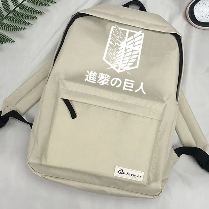 

Attack on Titan Shingeki No Kyojin bolsas school laptop designer 2021 sac a dos women schoudertassen plecaki backpack