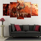 5 шт. Холст Искусство HD Печать игра плакат дальний плач 4 лес живопись картина для гостиной Декор настенная рамка